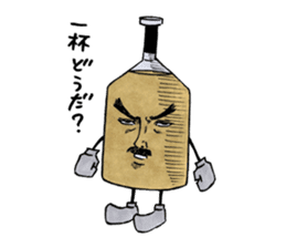 Doburoku-chan's Party Stickers sticker #5829318