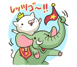 Everyday lonely cat sticker #5829595