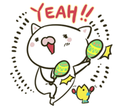 Everyday lonely cat sticker #5829601