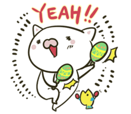 Everyday lonely cat sticker #5829601