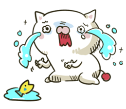 Everyday lonely cat sticker #5829624