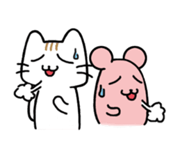 Nya-nya & Chu-chu sticker #5829757