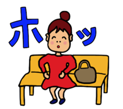 Cute Hairstyle Girl sticker #5829969