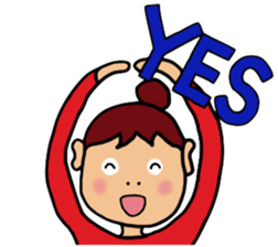 Cute Hairstyle Girl sticker #5829977