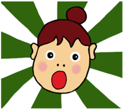 Cute Hairstyle Girl sticker #5829983