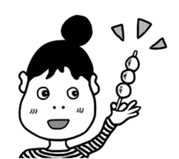 Cute Hairstyle Girl sticker #5829991