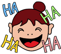 Cute Hairstyle Girl sticker #5829999