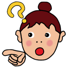 Cute Hairstyle Girl sticker #5830011