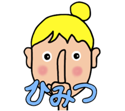 Cute Hairstyle Girl sticker #5830017