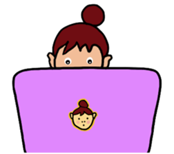 Cute Hairstyle Girl sticker #5830033