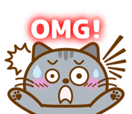 Cute kitty cats sticker #5830637