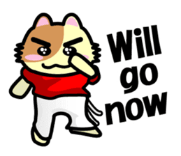 capoeira cat&kappa of Japan sticker sticker #5831210