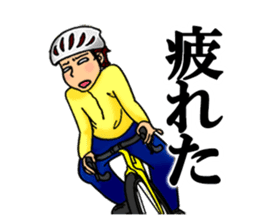 Sticker for cyclists,Built by Cyclists sticker #5831307