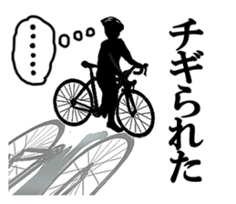 Sticker for cyclists,Built by Cyclists sticker #5831309