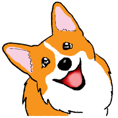 Painting KOGIO of corgi 2