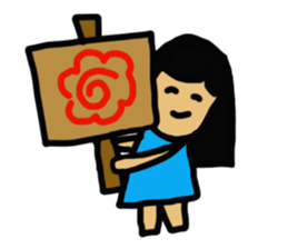 Working Chii-Chan sticker #5831663