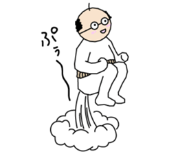 Manabi OJI-san sticker #5831698