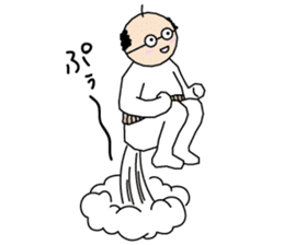 Manabi OJI-san sticker #5831698