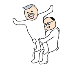 Manabi OJI-san sticker #5831704