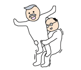 Manabi OJI-san sticker #5831704