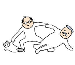 Manabi OJI-san sticker #5831706