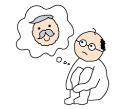 Manabi OJI-san sticker #5831707