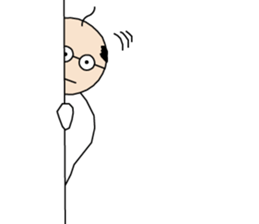 Manabi OJI-san sticker #5831718