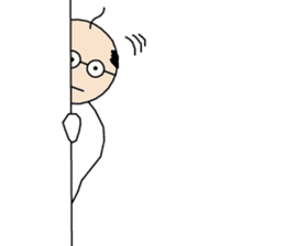 Manabi OJI-san sticker #5831718