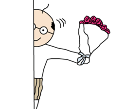 Manabi OJI-san sticker #5831719