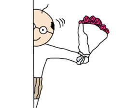 Manabi OJI-san sticker #5831719