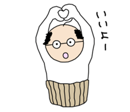 Manabi OJI-san sticker #5831720