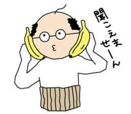 Manabi OJI-san sticker #5831722