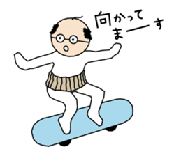 Manabi OJI-san sticker #5831723