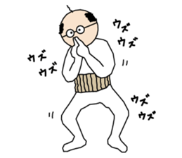 Manabi OJI-san sticker #5831726