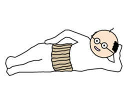 Manabi OJI-san sticker #5831729