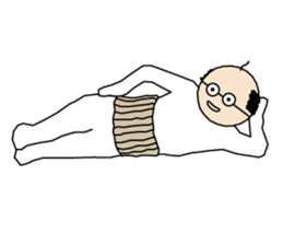 Manabi OJI-san sticker #5831729