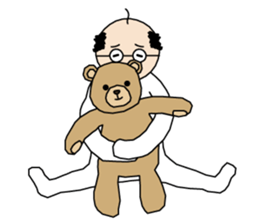 Manabi OJI-san sticker #5831730