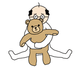 Manabi OJI-san sticker #5831730