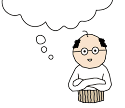 Manabi OJI-san sticker #5831736