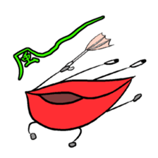 Lip-kun sticker #5832107