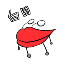 Lip-kun sticker #5832113