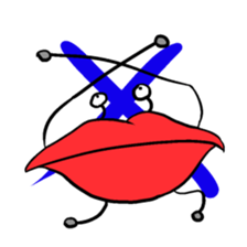 Lip-kun sticker #5832118