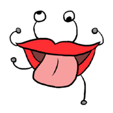 Lip-kun sticker #5832126