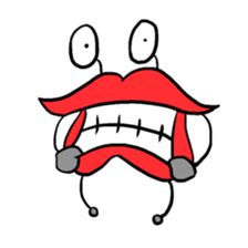 Lip-kun sticker #5832128
