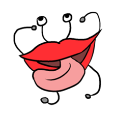 Lip-kun sticker #5832134
