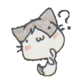 Ghost cat Mi~i chan sticker #5832260