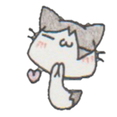 Ghost cat Mi~i chan sticker #5832263