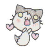 Ghost cat Mi~i chan sticker #5832264