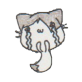 Ghost cat Mi~i chan sticker #5832267