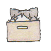 Ghost cat Mi~i chan sticker #5832270